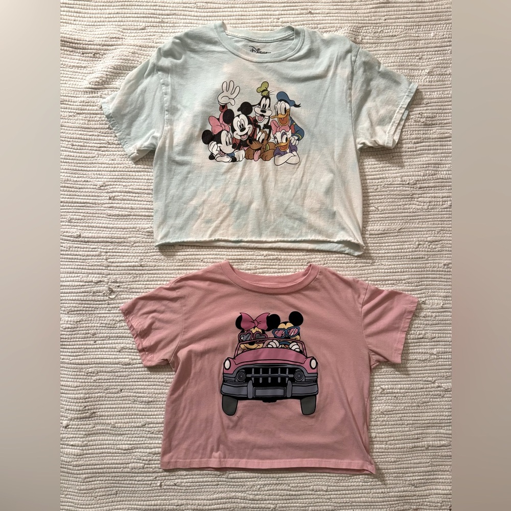 Disney Crop Tops Shirts